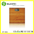 SF180A BAMBOO Digital Body Bathroom WoodEn Poids Scale